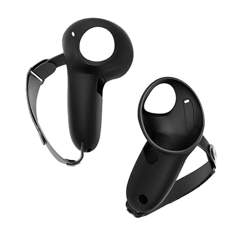 Vr Controller Grips Silicone Knuckles Strap - DT51 Protective Cover with Knuckle Strap