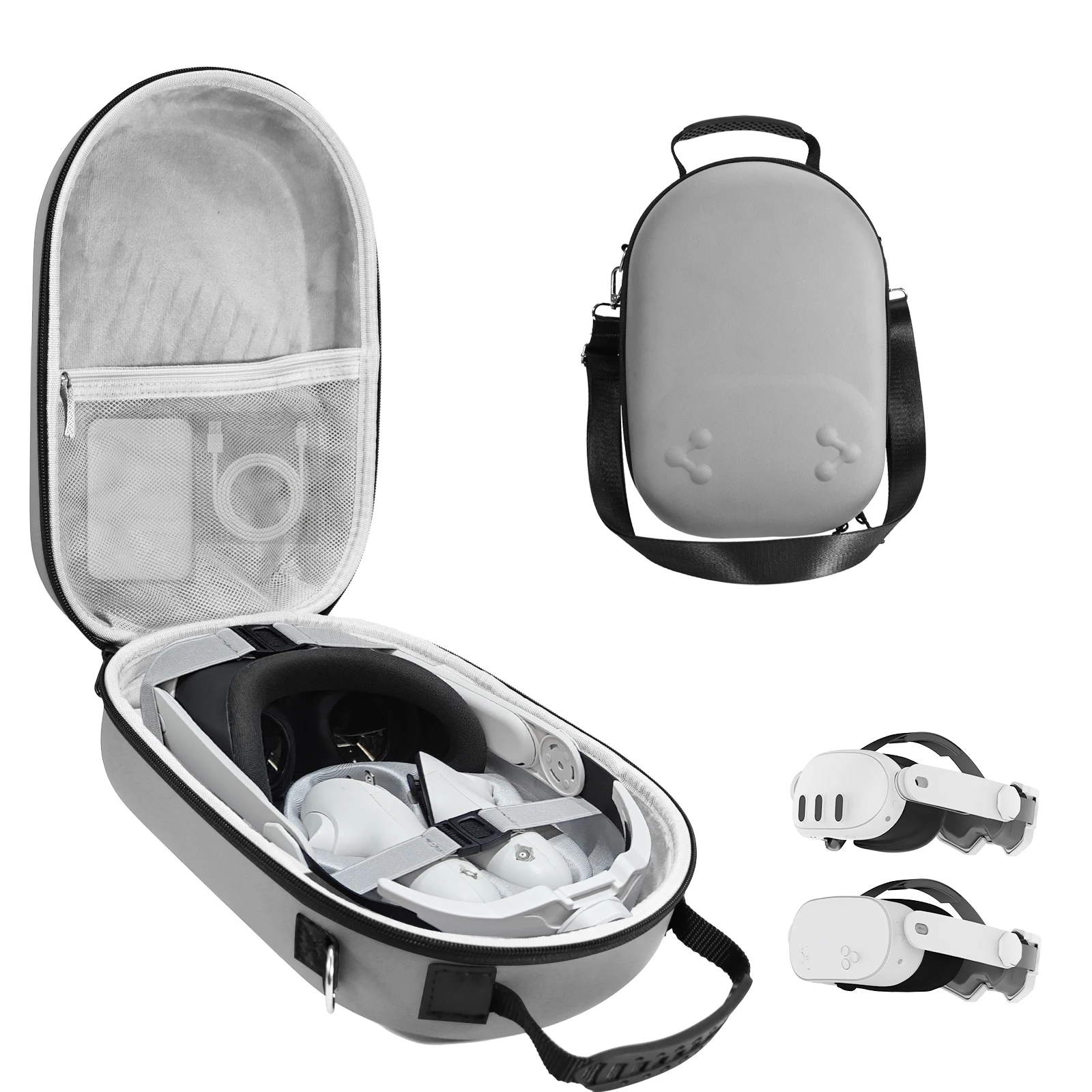 Vr Carrying Case Hard Travel Storage - Hard Carrying Case Drop-resistant Portable Storage