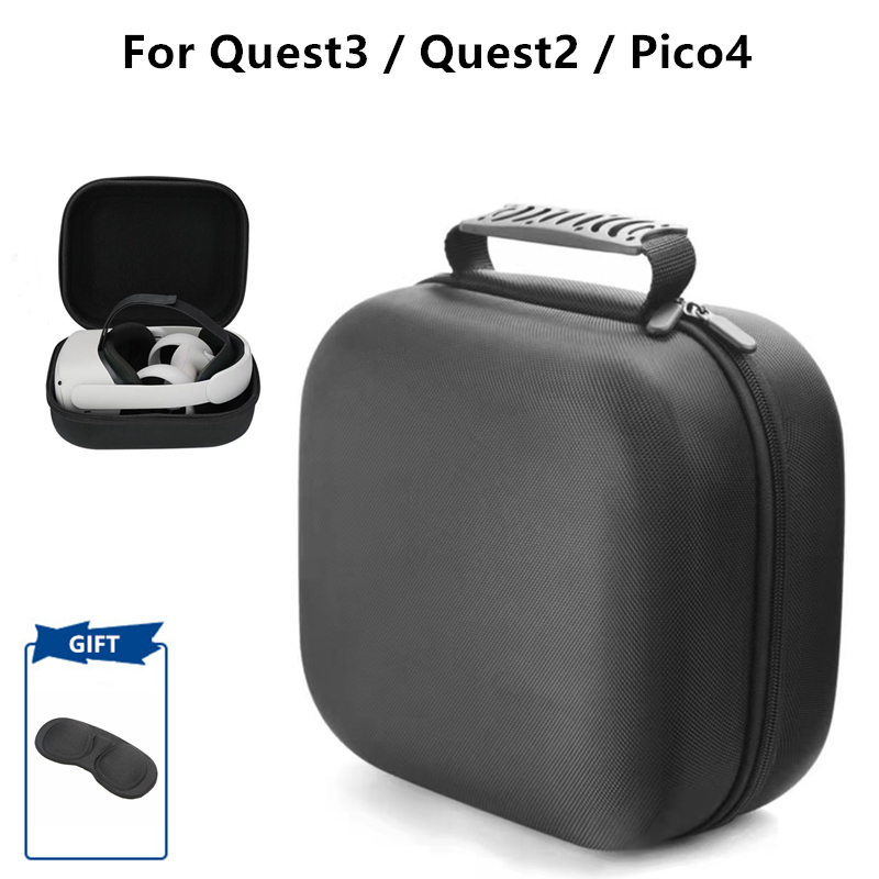 Vr Carrying Case Hard Travel Storage - For Quest3/Quest2/Pico4 Portable Box VR Headset