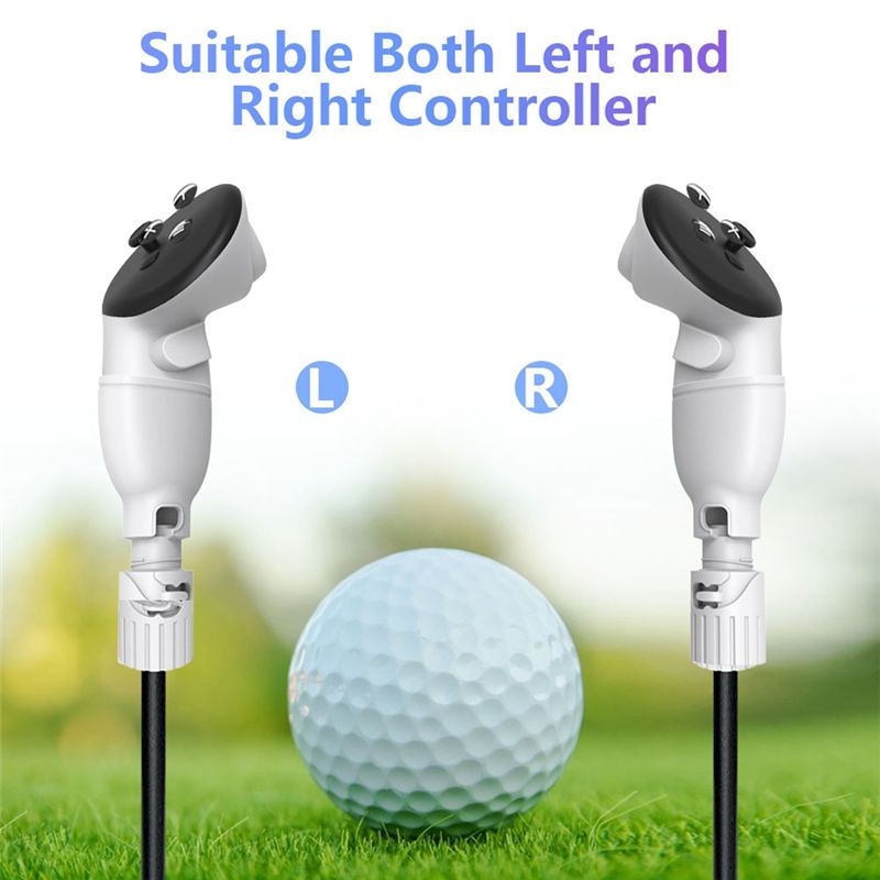 Vr Golf Club Handle Grip Accessory - AAAEL-VR Golf Club Handle Grip Retractable