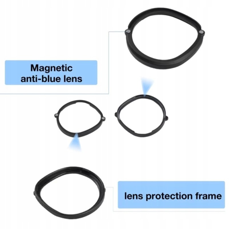 For Meta Quest 3S/Quest 2 Lens - đánh giá và giá Vr Prescription Lens Magnetic Inserts