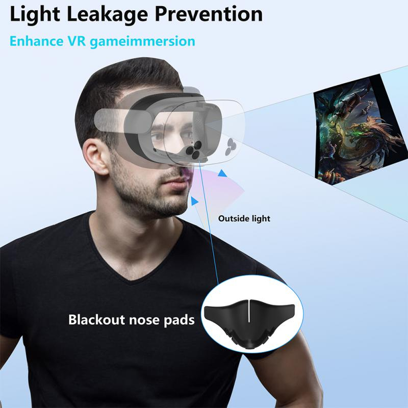 6pcs Face Cover For Meta Quest - đánh giá và giá Vr Facial Interface Foam Pad Leather