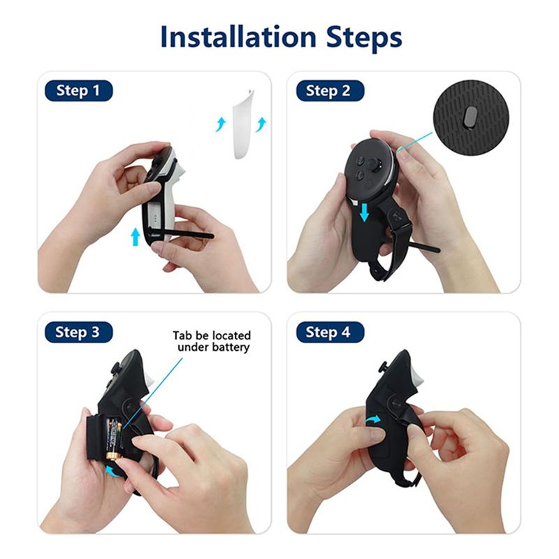 DT51 Protective Cover with Knu - đánh giá và giá Vr Controller Grips Silicone Knuckles Strap