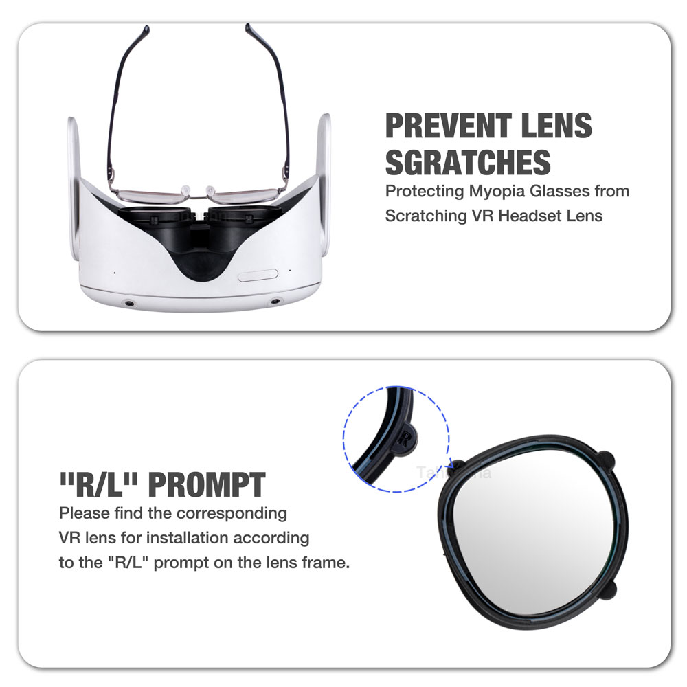 Mới Quest2 Ống Kính Cận Thị Ch - đánh giá và giá Vr Prescription Lens Magnetic Inserts