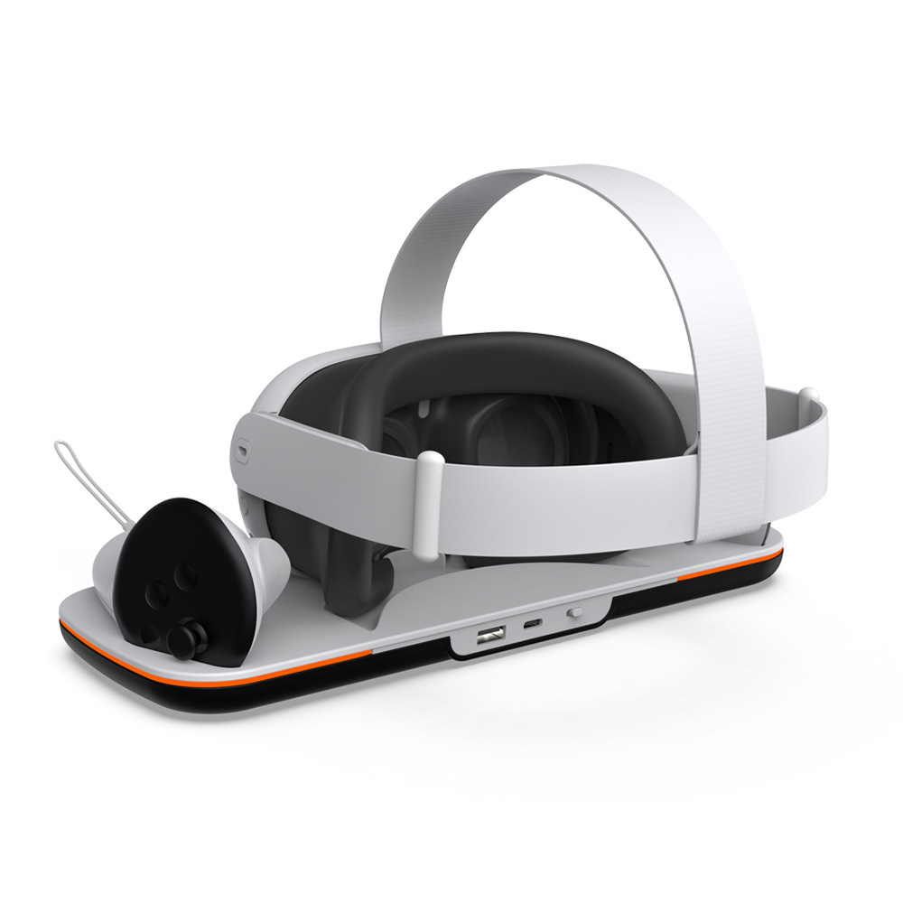 For Oculus Quest 3 VR Headset  - đánh giá và giá Vr Charging Dock Stand Dual Controller