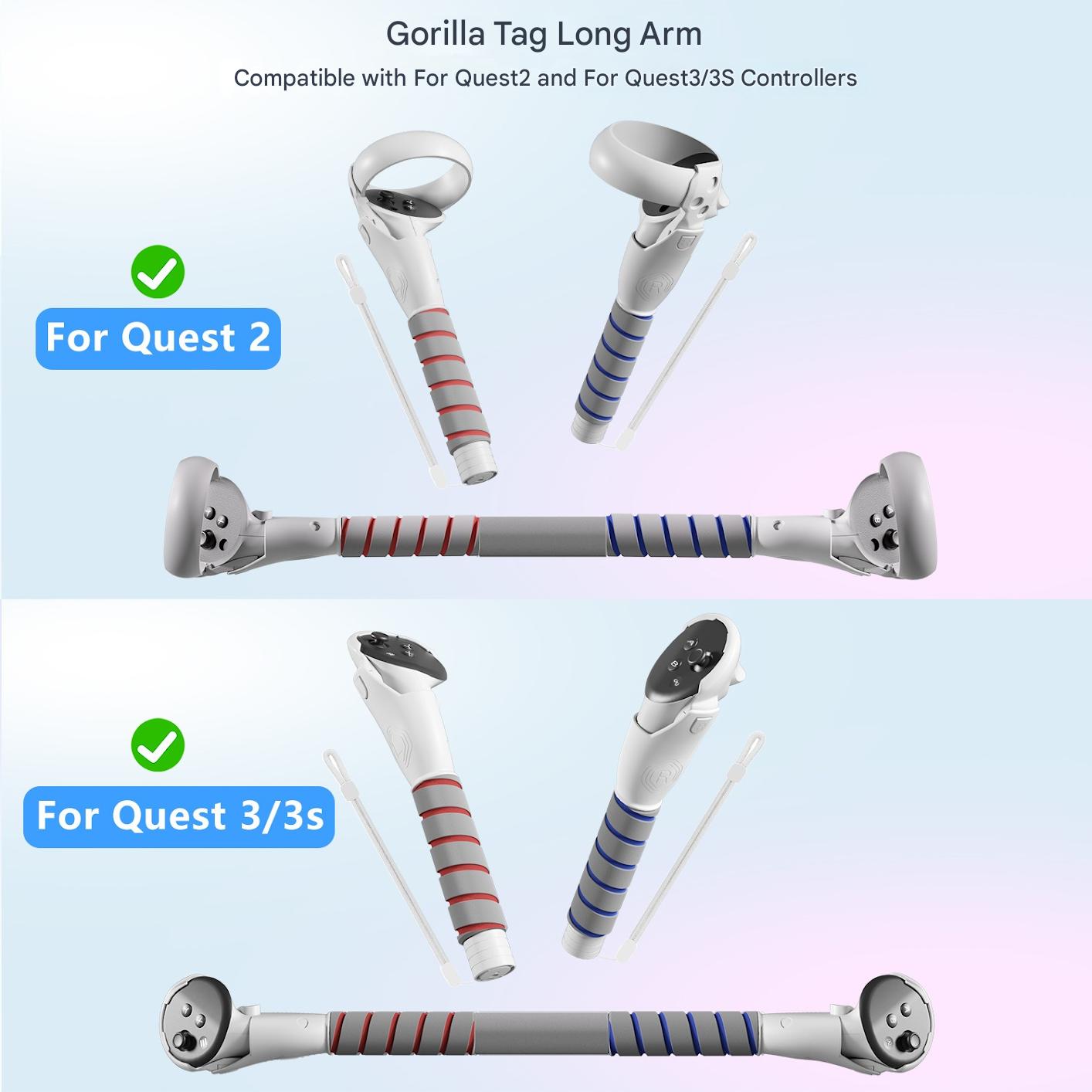 Handle Attachments for Quest 2 - đánh giá và giá Vr Golf Club Handle Grip Accessory