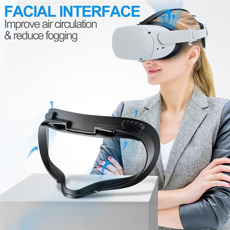 ABGI Facial Interface & Face C - đánh giá và giá Vr Facial Interface Foam Pad Leather