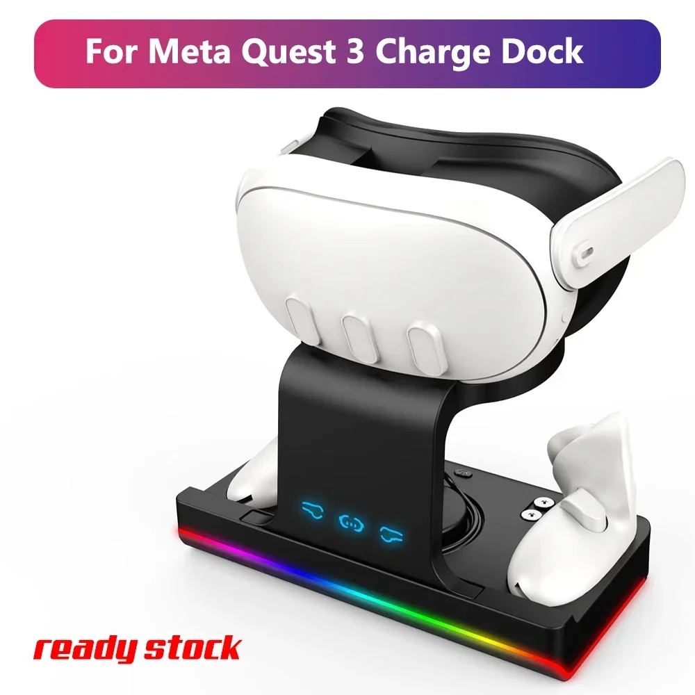 Charging Dock for Meta Quest 3 - đánh giá và giá Head Strap With Battery Pack Vr Elite