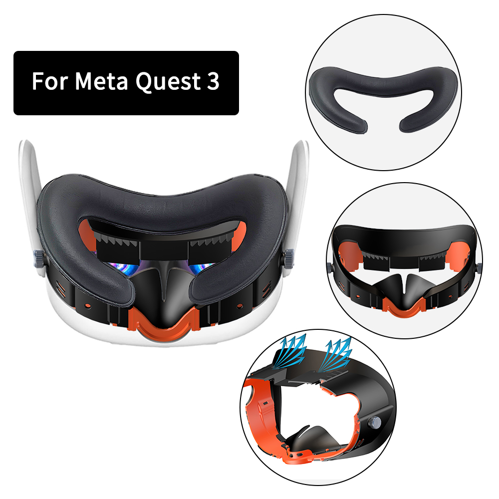 Adjustable Facial Replacement  - đánh giá và giá Vr Facial Interface Foam Pad Leather