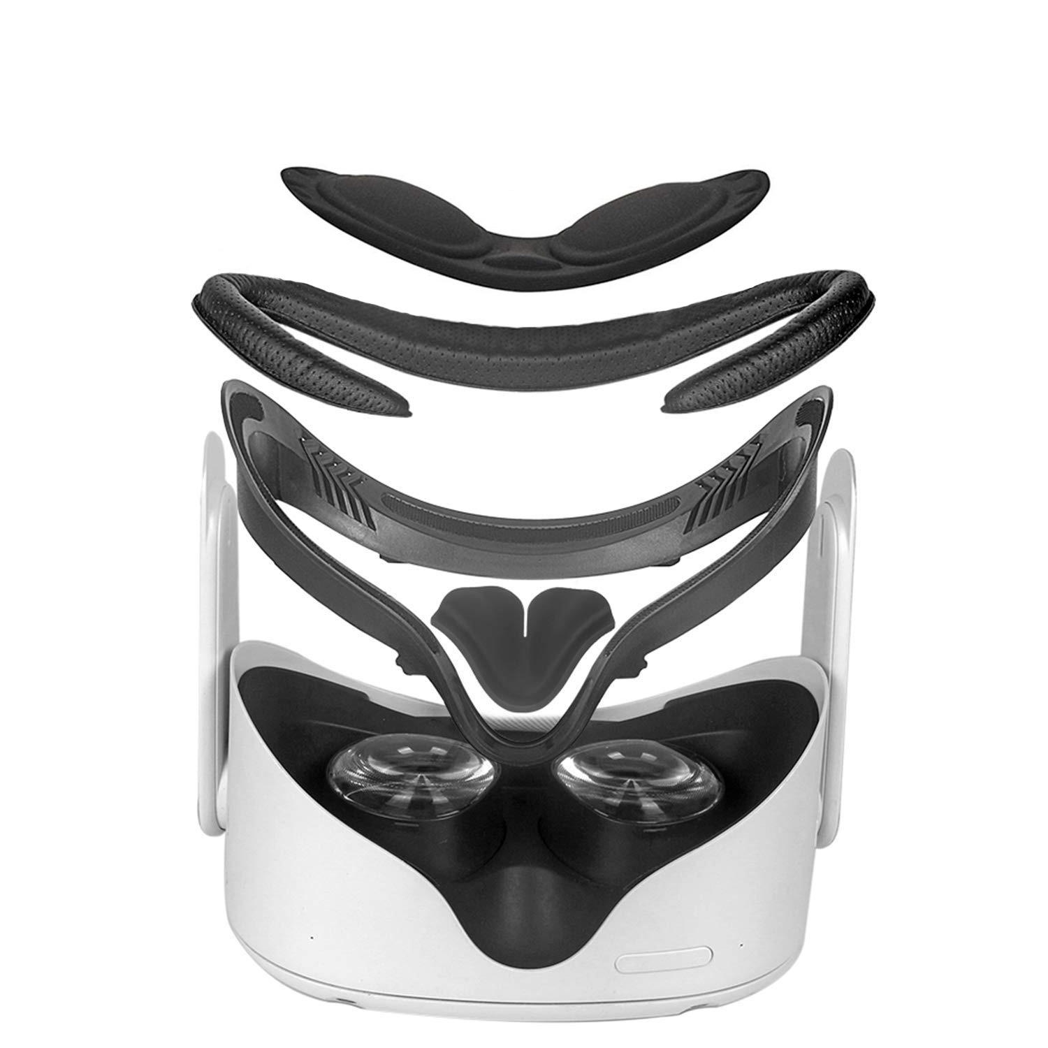 VR Thay Thế Mặt Nạ Mắt PU Da F - đánh giá và giá Vr Facial Interface Foam Pad Leather