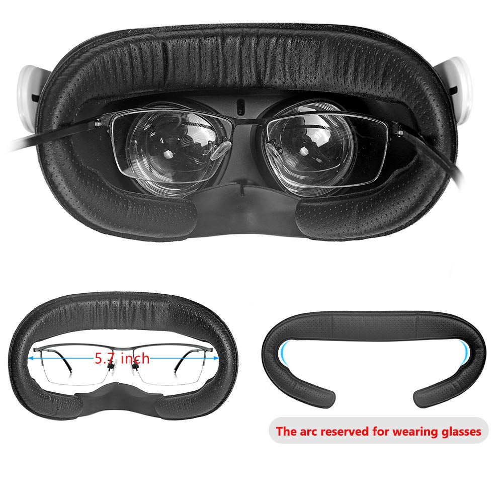 VR Thay Thế Mặt Nạ Mắt PU Da F - đánh giá và giá Vr Facial Interface Foam Pad Leather
