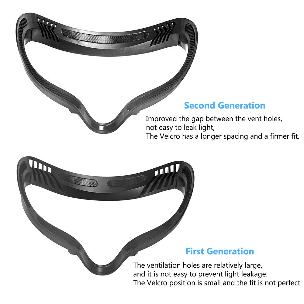 VR Thay Thế Mặt Nạ Mắt PU Da F - đánh giá và giá Vr Facial Interface Foam Pad Leather