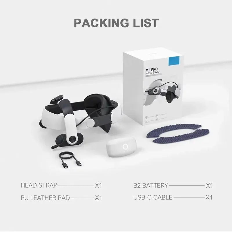 BOBO M3 Pro Head Strap Compati - đánh giá và giá Head Strap With Battery Pack Vr Elite