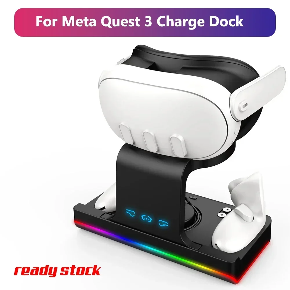 Charging Dock for Meta Quest 3 - đánh giá và giá Head Strap With Battery Pack Vr Elite