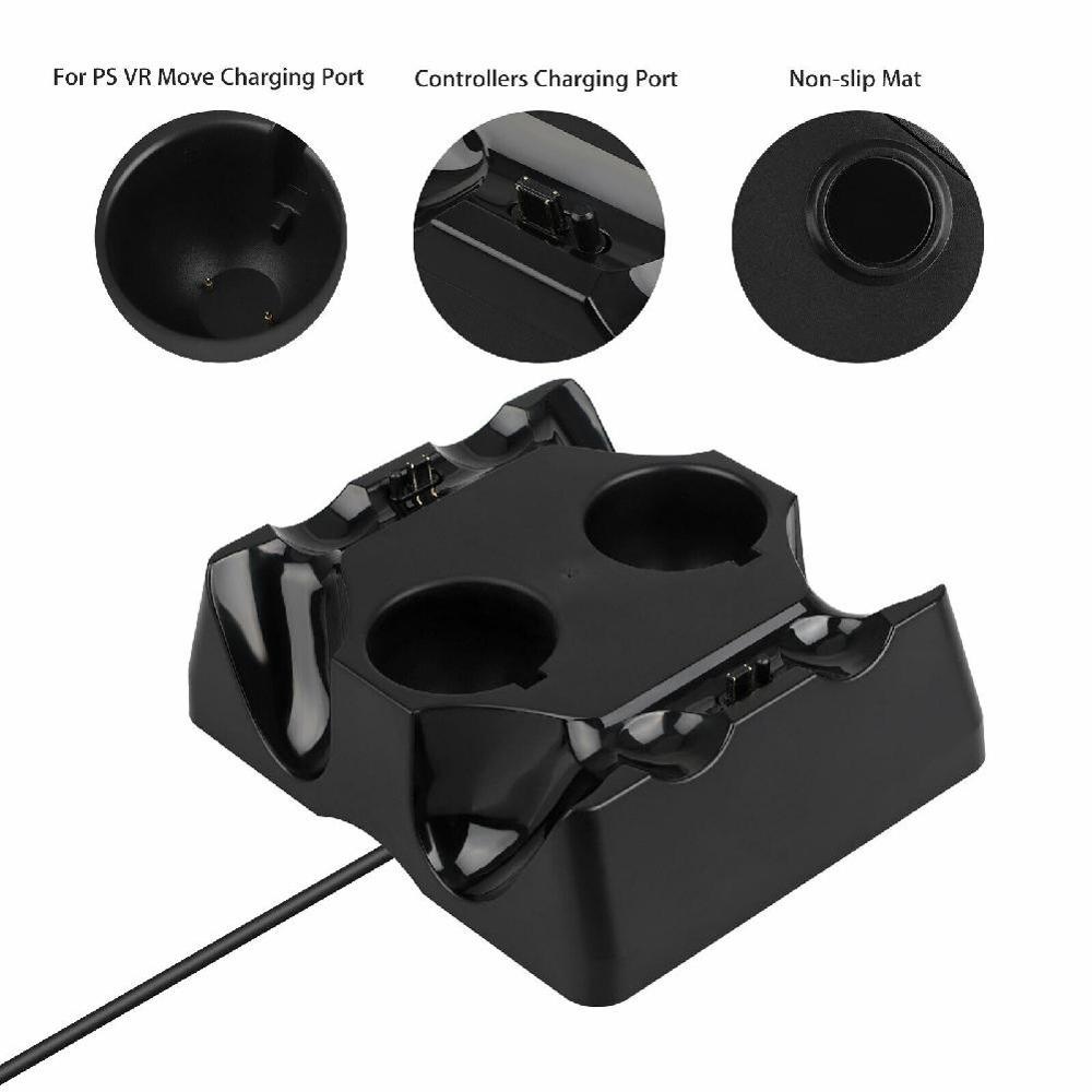 Dual Fast PS4 Controller Charg - đánh giá và giá Vr Charging Dock Stand Dual Controller