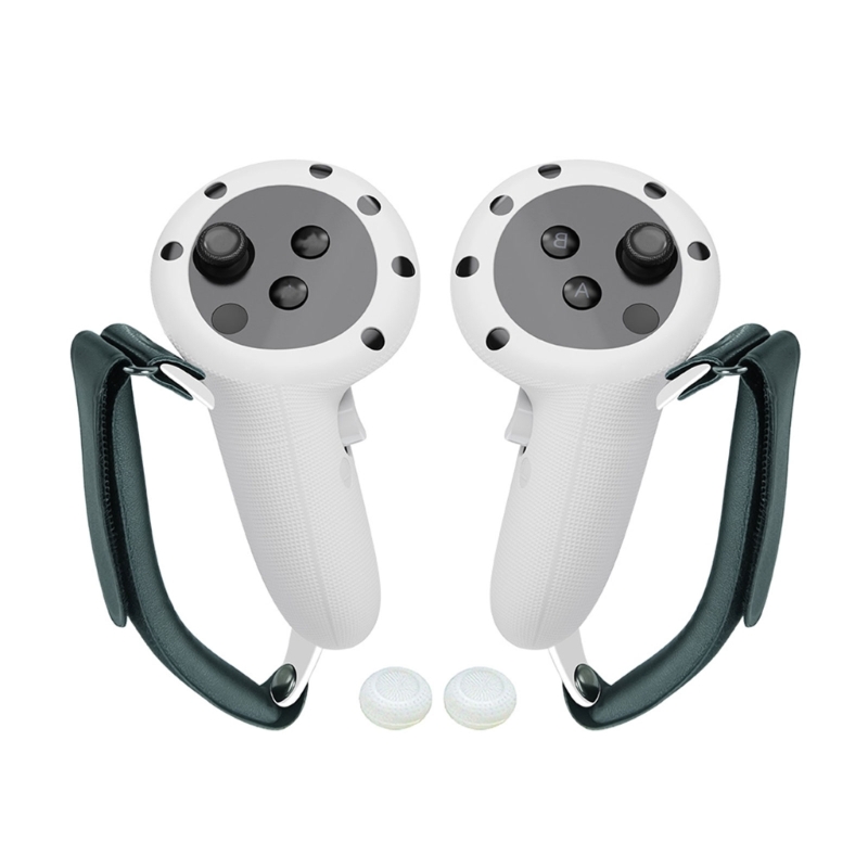 45BB Bảo hiểm đầy đủ Bộ điều k - đánh giá và giá Vr Controller Grips Silicone Knuckles Strap