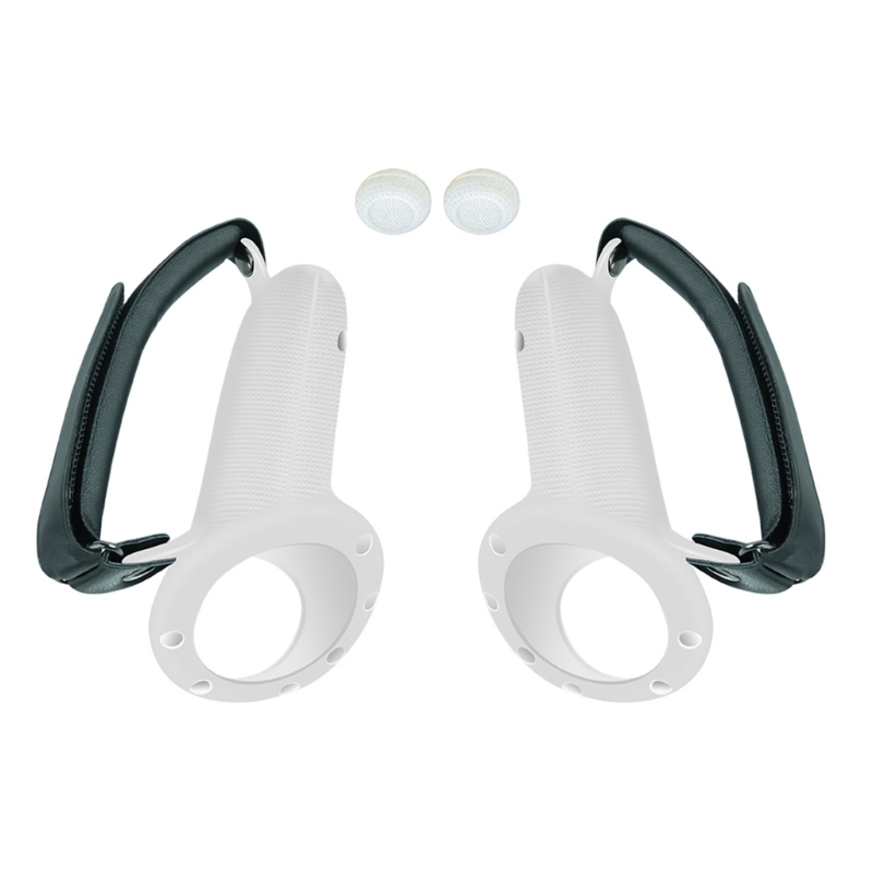 45BB Bảo hiểm đầy đủ Bộ điều k - đánh giá và giá Vr Controller Grips Silicone Knuckles Strap