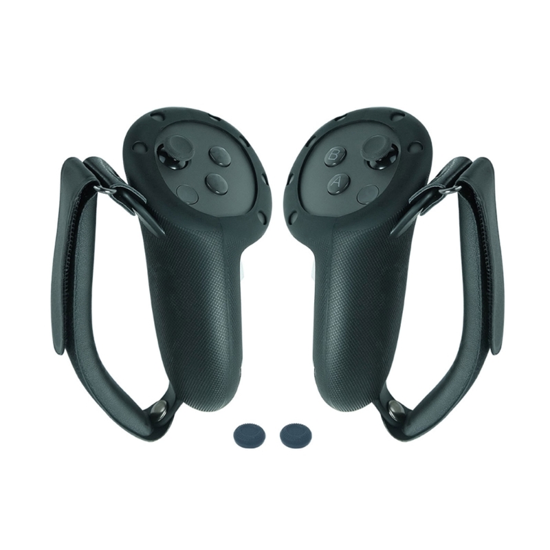 45BB Bảo hiểm đầy đủ Bộ điều k - đánh giá và giá Vr Controller Grips Silicone Knuckles Strap