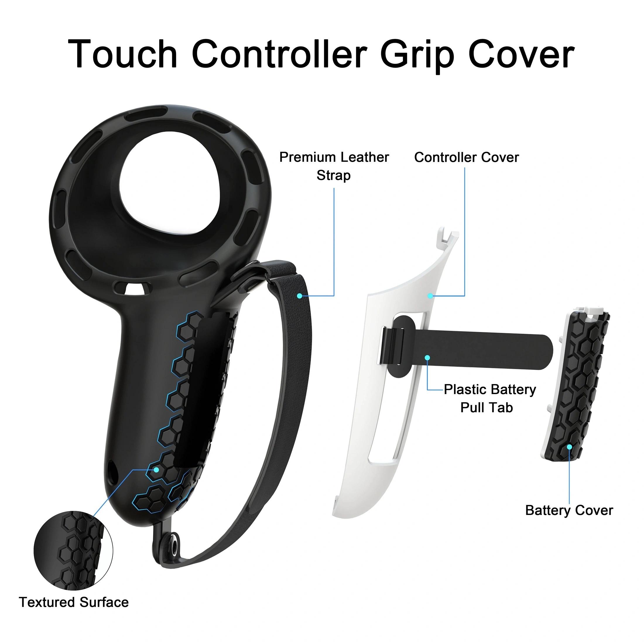 Silicone Cover Set for Meta/Oc - đánh giá và giá Vr Controller Grips Silicone Knuckles Strap