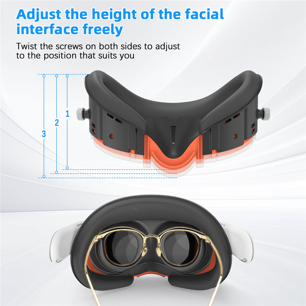 Adjustable Facial Replacement  - đánh giá và giá Vr Facial Interface Foam Pad Leather